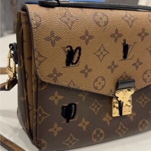 Brown Monogram Crossbody Bag